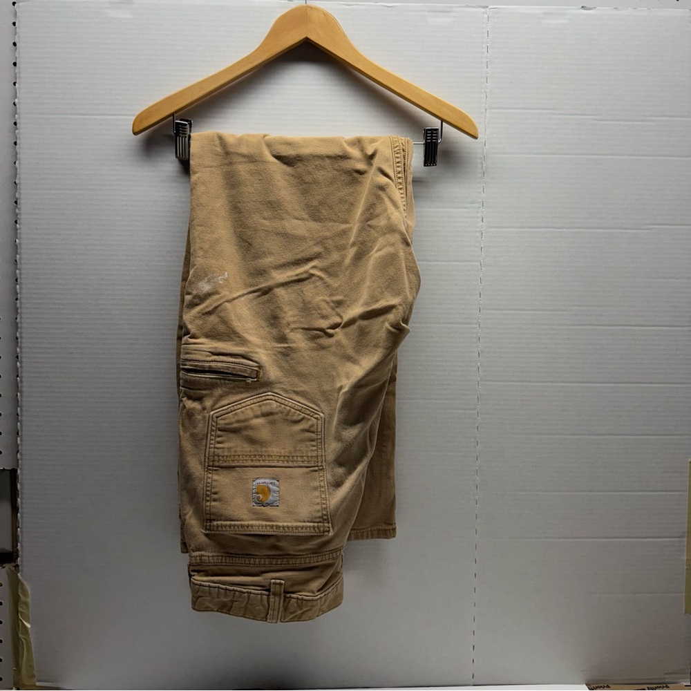 Carhartt Tan Work Cargo Pants